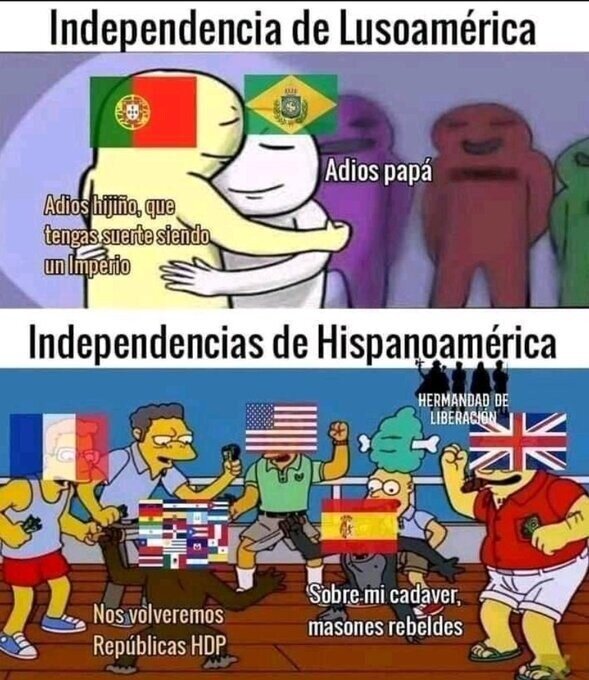 Brasil,colonias,España,independencia,latinoamérica,Portugal