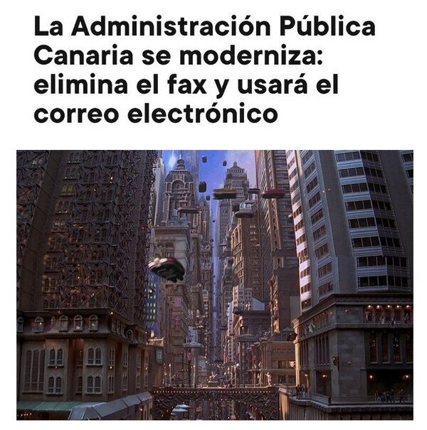 administración,Canarias,correo,fax,futuro