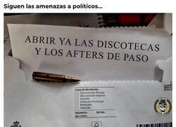 Enlace a Las amenazas no cesan