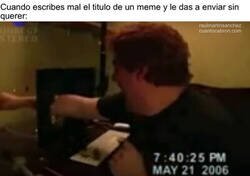 Enlace a Me pasó en mi última aportación