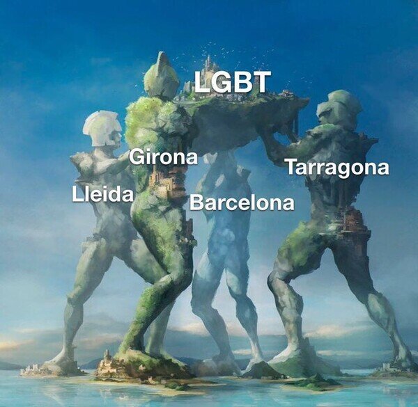 Meme_otros - Cataluña es LGTB