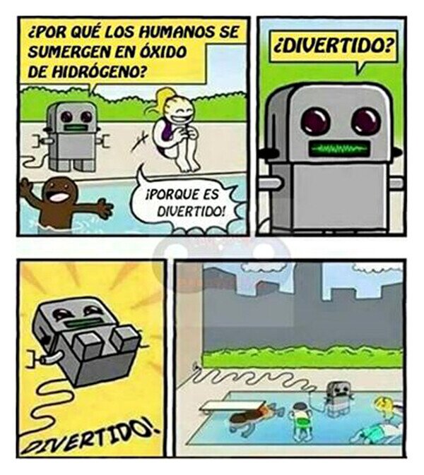 Meme_otros - El robot aguafiestas