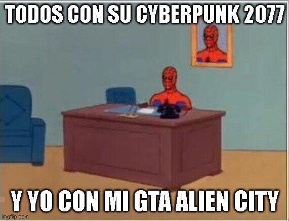 cyberpunk 2077,gta alien city,spiderman 60s