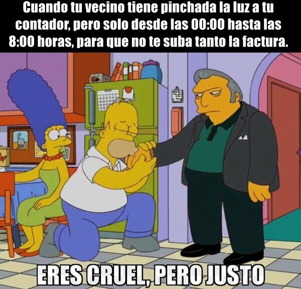 Meme_otros - Mi vecino es un caradura, pero no mucho