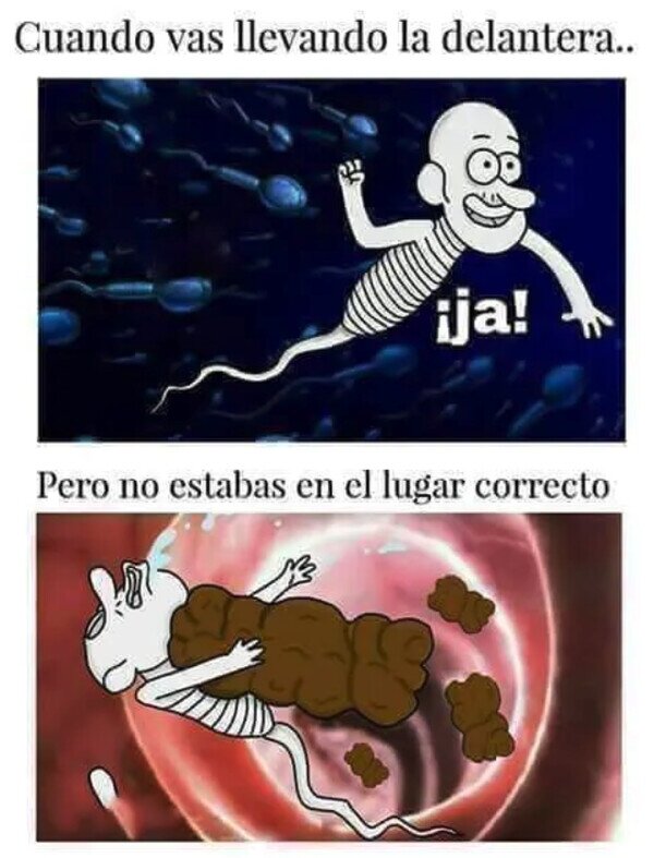 Meme_otros - Vaya, fue por detrás...