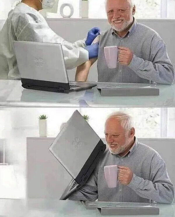 Meme_otros - Vacunaron a Harold