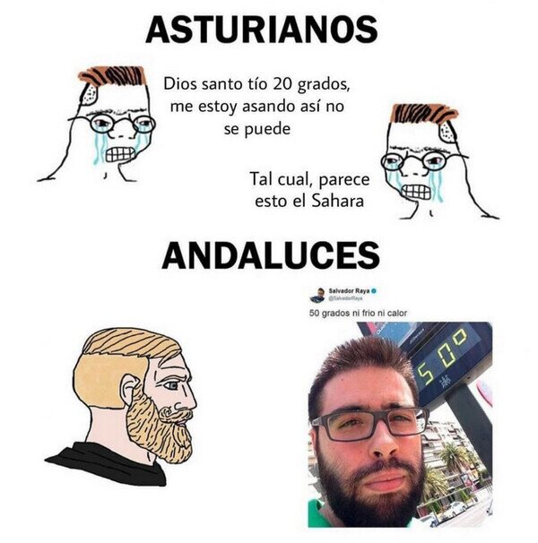 Otros - El calor es relativo dependiendo de la zona