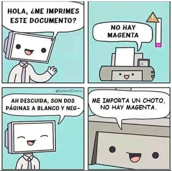 Meme_otros - No hay magenta