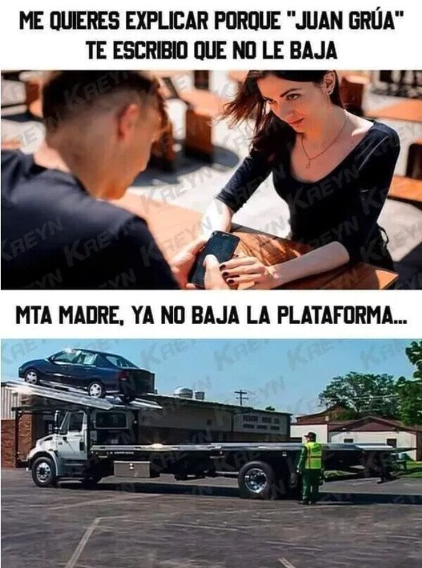 Meme_otros - A Juan Grúa no le baja