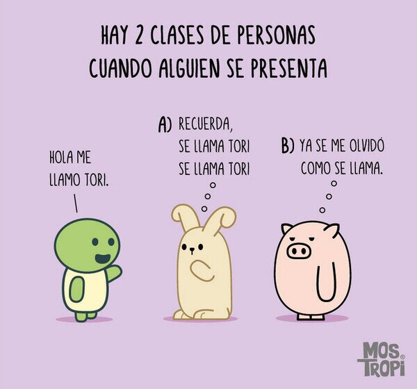 Otros - Cuando alguien se presenta