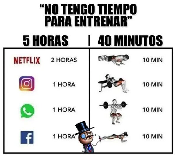 Meme_otros - Lo que no tienen son ganas