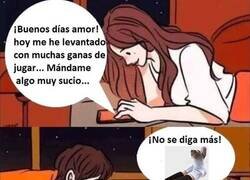 Enlace a Sucio desde luego es, pero igual no es lo que esperaba ver ella