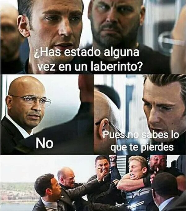 Otros - El laberinto del Capitán América