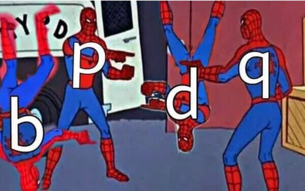Meme_otros - ¿Por qué estas letras son tan parecidas?