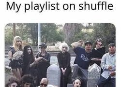 Enlace a Si todos lo artistas de mi playlist se juntaran