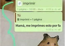 Enlace a No, mamá... El Sticker no...