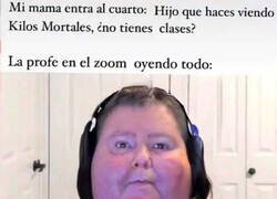 Enlace a Disculpe a mi madre, profe...