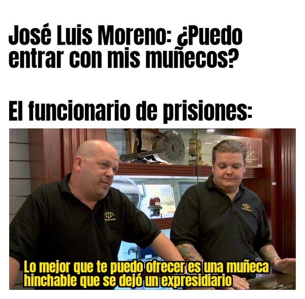 Meme_otros - Jose Luis a la sombra, ya no Moreno...