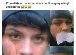 Enlace a No es fácil fingir así