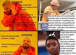Enlace a Ahora Simone Biles es una pobre desgraciada pero otros no pueden quejarse...