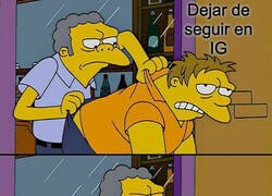 Enlace a Esa gente que dejas de seguir pero te siguen apareciendo...