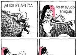 Enlace a Pidió ayuda, no ayude