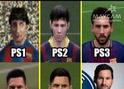 Enlace a La evolución de Me$$i