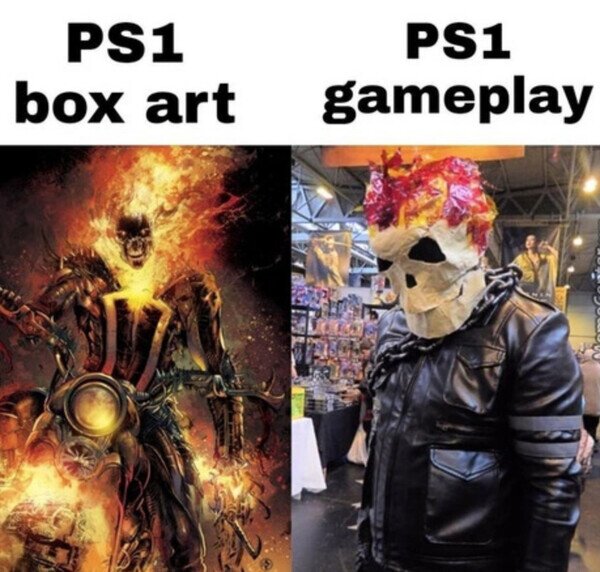 Meme_otros - Menuda estafa eran las cajas de los juegos de PS1