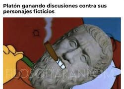 Enlace a Platón y sus conflictos internos
