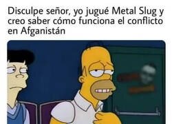 Enlace a Tengo experiencia en conflictos bélicos