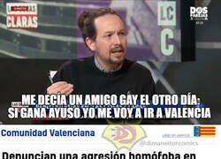 Enlace a Su amigo se fue a Valencia y recibió una paliza