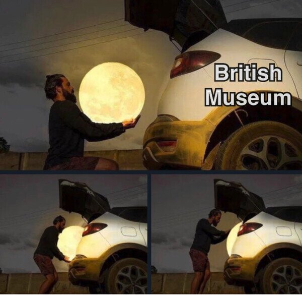 Meme_otros - Si los británicos hubiesen llegado primero a la luna