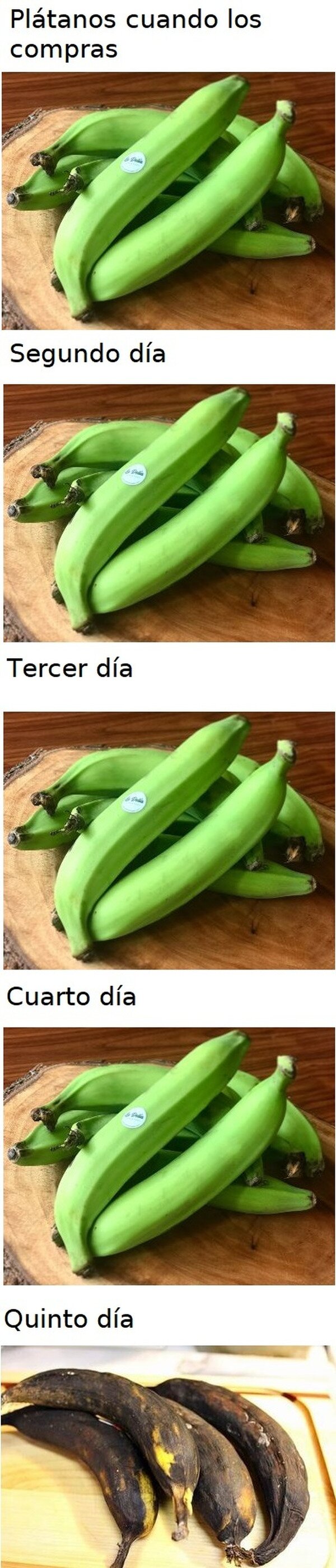 Meme_otros - Los plátanos maduran a su manera