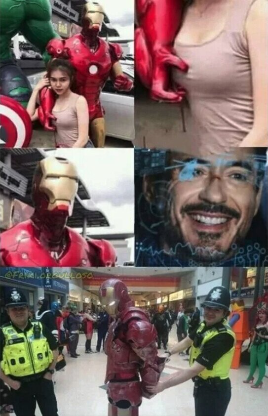 Meme_otros - Tony Stark, ¿qué haces?