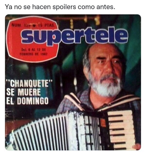 Otros - Antes se 'spoileaba' mejor