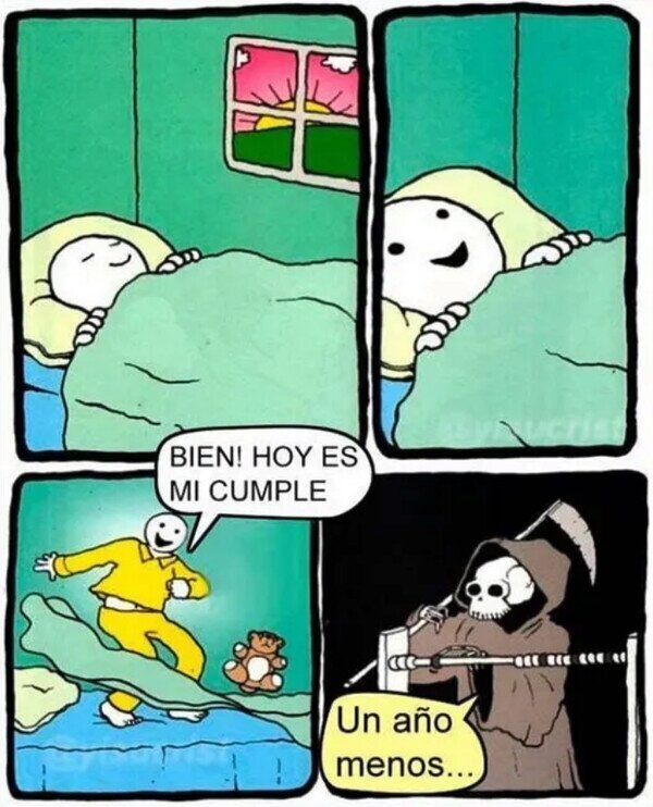 Meme_otros - Un año más, un año menos