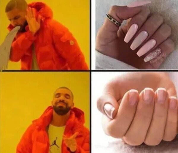 Meme_otros - ¿Para qué tanta uña?