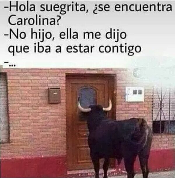 Otros - Cornamenta al otro lado de la puerta