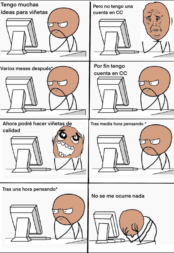 Idea,computer guy,cuenta,cc,viñetas