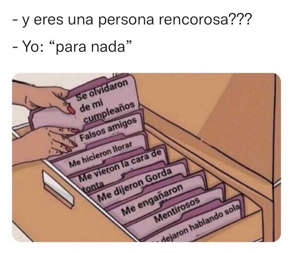 Meme_otros - Abramos el cajón del rencor