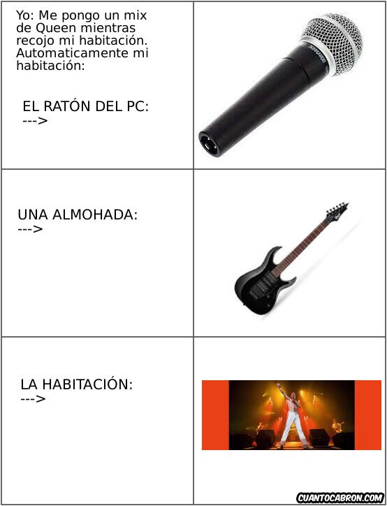 queen,imaginar,habitación,casa,recoger,cantar