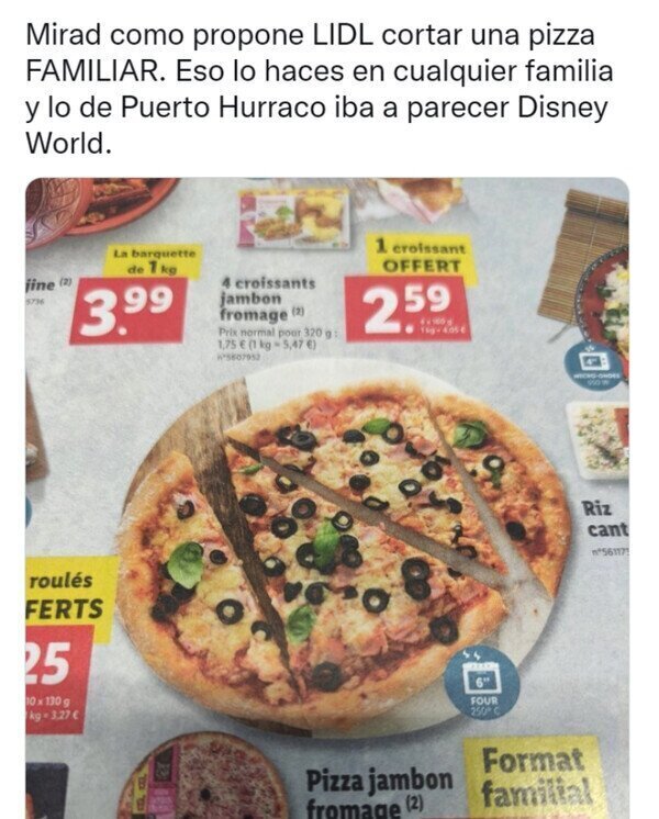 Meme_otros - Corte de pizza denunciable