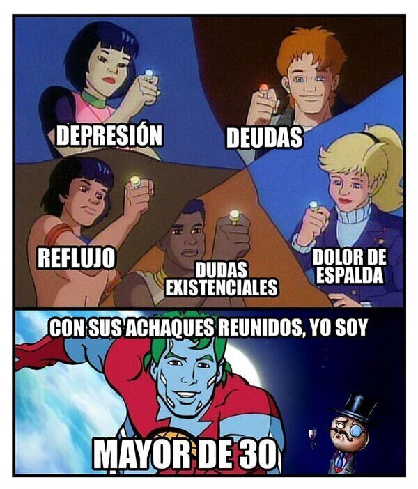 Meme_otros - Bienvenido a la treintena