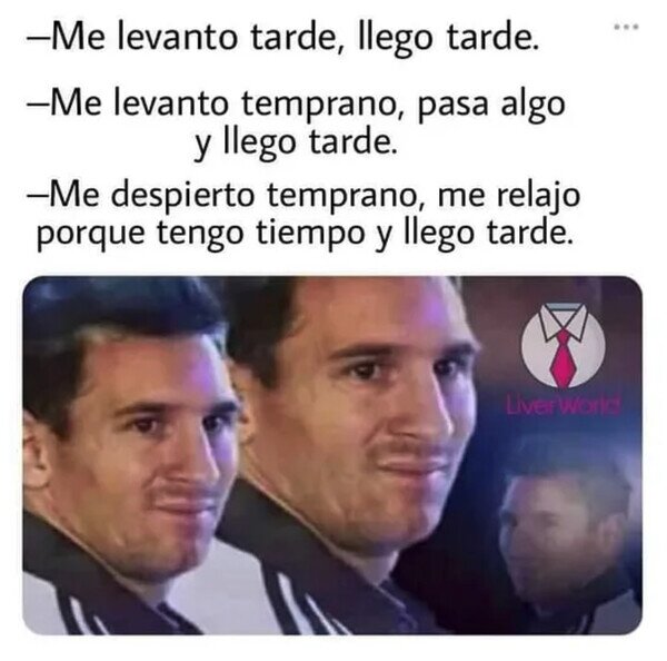 Meme_otros - Impuntual por naturaleza