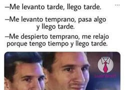 Enlace a Impuntual por naturaleza