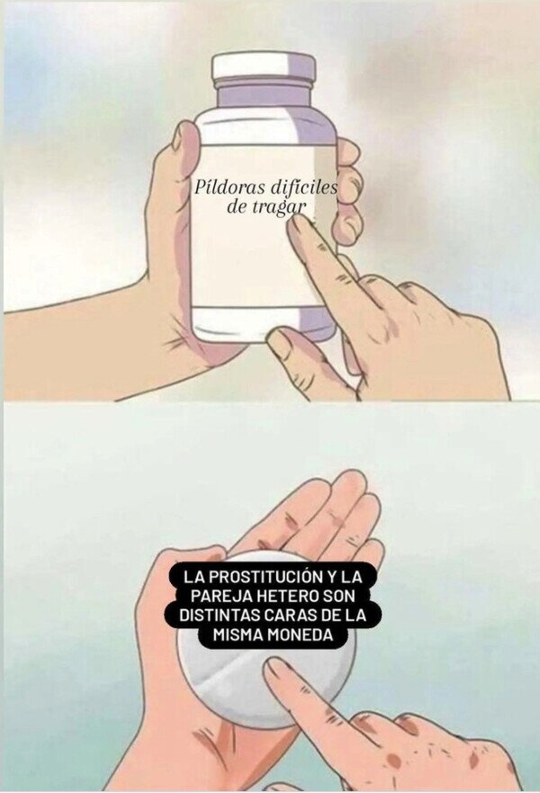 pastillas,tragar,difícil,pareja,hetero,dinero