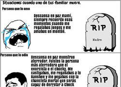 Enlace a Situaciones de amor/odio de cada familia