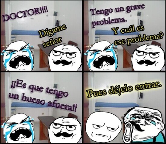 Trollface - Que entre el hueso de afuera