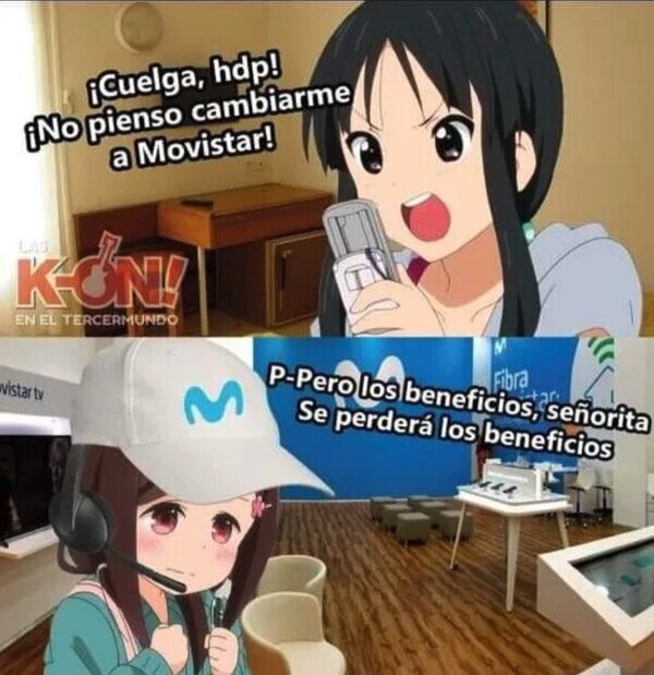 Meme_otros - Encima siempre llaman a la hora de comer