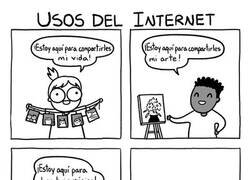 Enlace a Usos del Internet